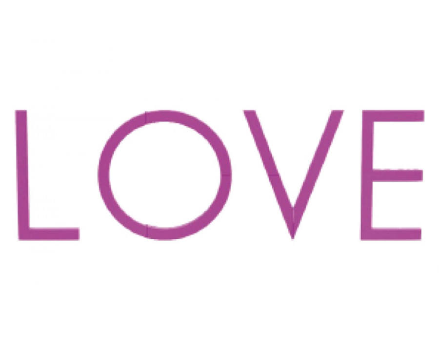 Driade Love Lettering - Fluo Pink