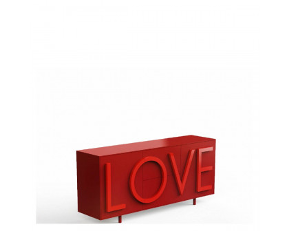 Driade Love Medium Cabinet - Red