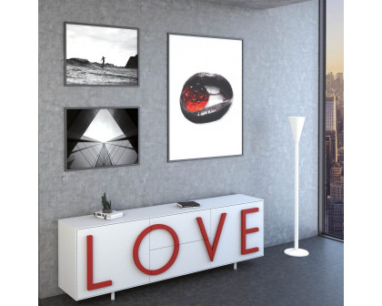 Driade Love Large Cabinet - White/Red