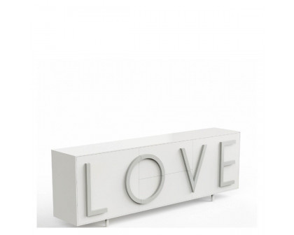 Driade Love Large Cabinet - White/Light Gray