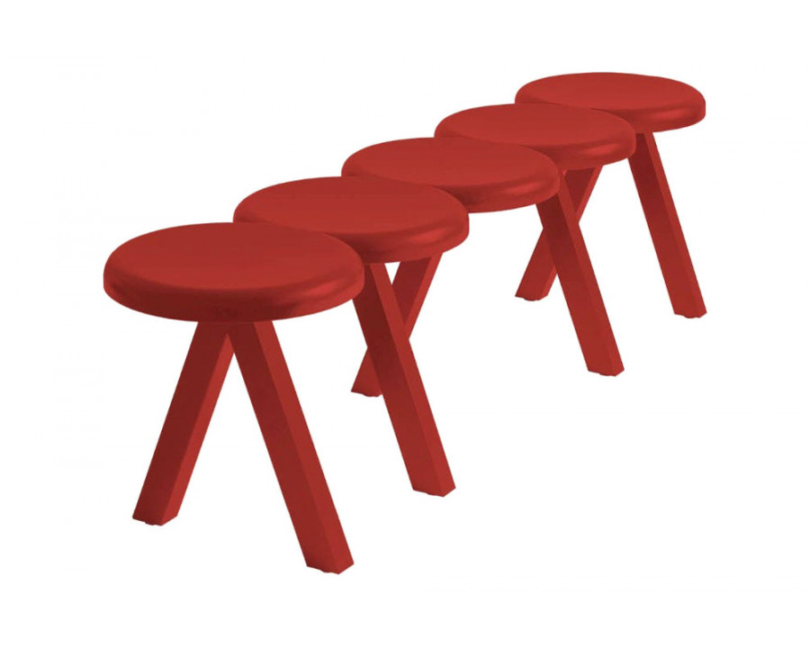 Driade Millepiedi Bench - Red