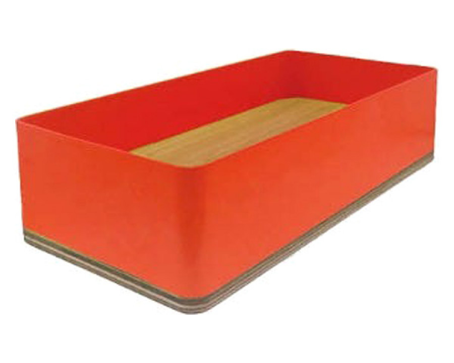 Driade Portable Atelier Rectangle Accessory Element for Desk - Orange