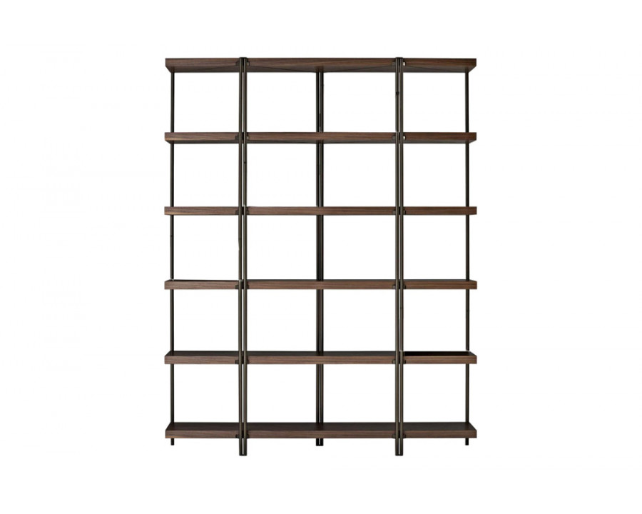 Driade Zigzag Large Bookcase - Walnut