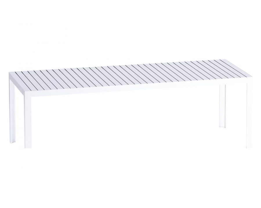 Driade Kalimba 94" Outdoor Table - White