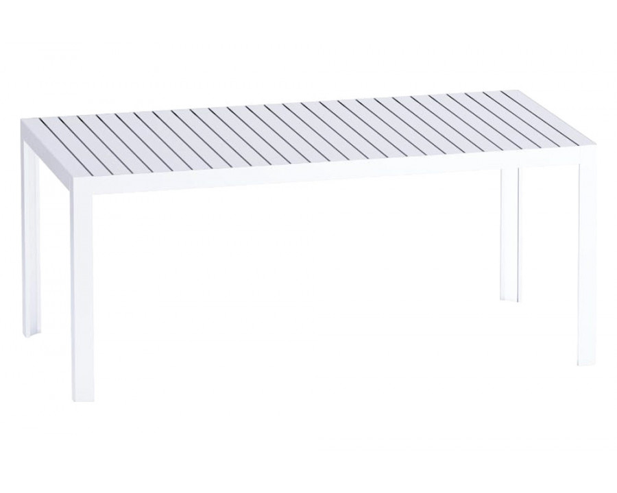 Driade Kalimba 70" Outdoor Table - White