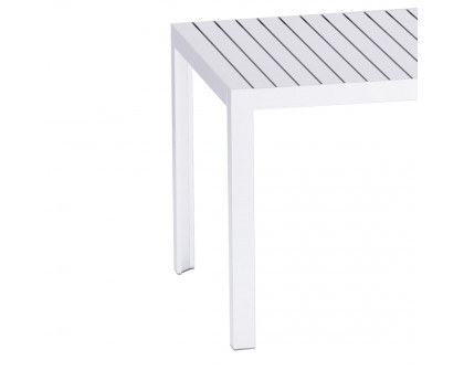 Driade Kalimba 70" Outdoor Table - White