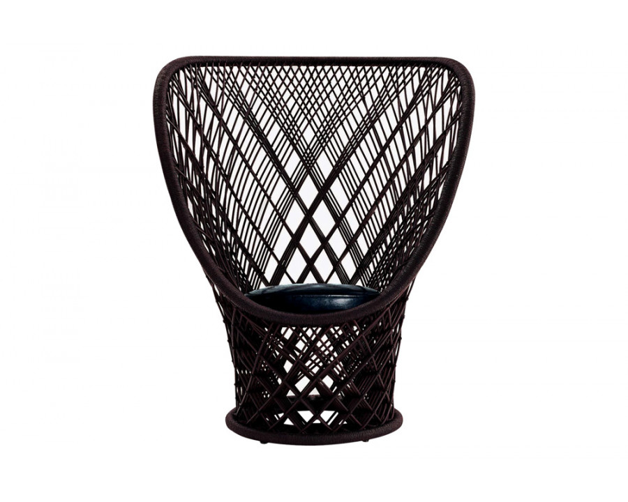 Driade - Pavo Real Outdoor Chair in Brown