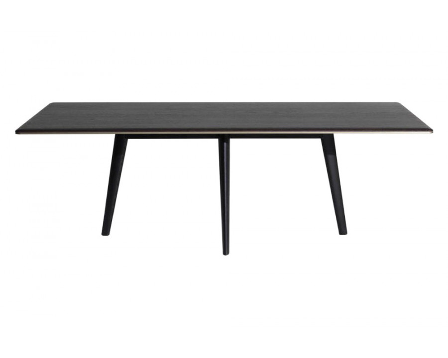 Driade François 82" Dining Table - Ebony/Bronze