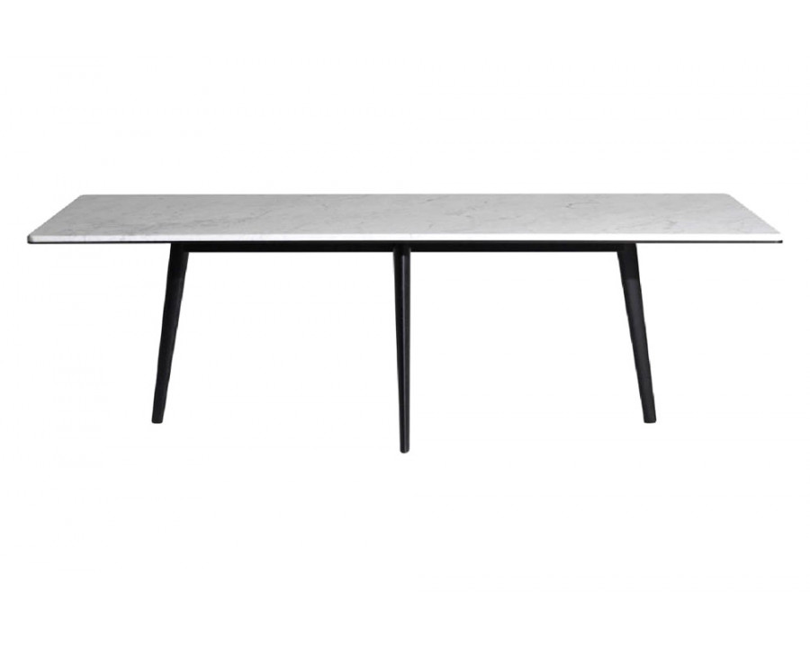 Driade François 94" Dining Table - White/Ebony