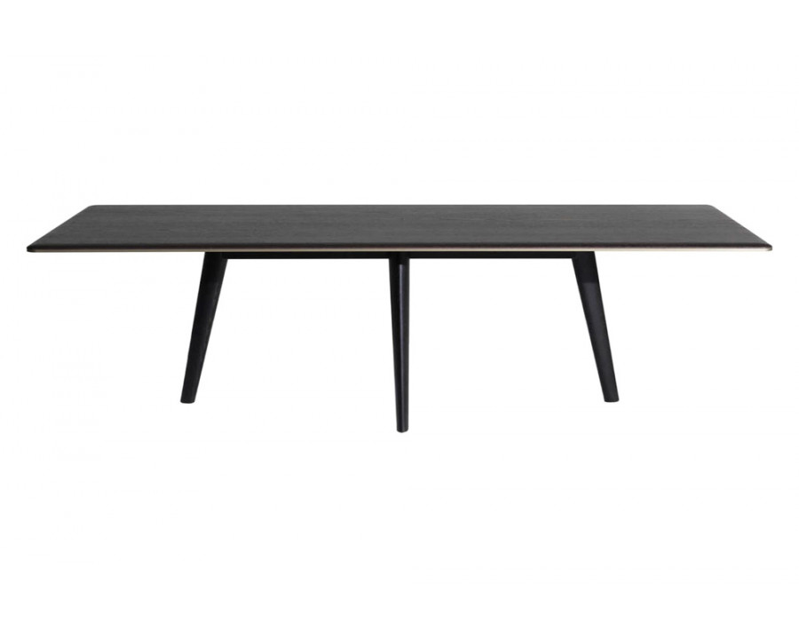 Driade François 106" Dining Table - Ebony/Bronze