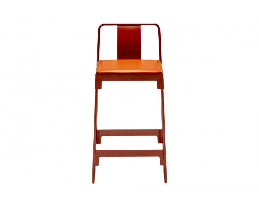 Driade Mingx Barstool with Backrest - Orange