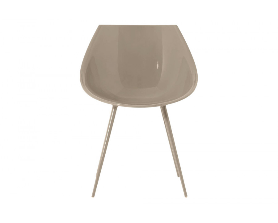 Driade Lagò Chair - Dark Beige