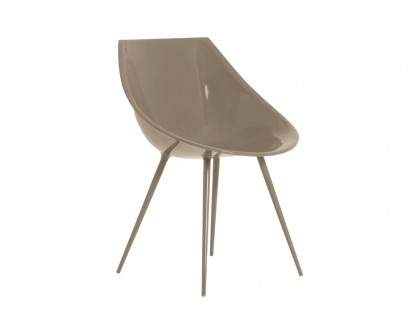 Driade Lagò Chair - Dark Beige