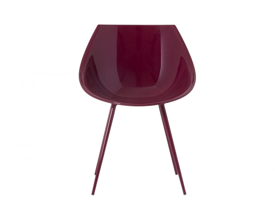 Driade Lagò Chair - Burgundy