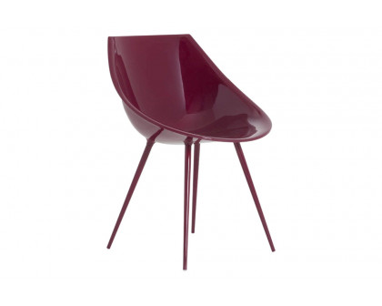 Driade Lagò Chair - Burgundy