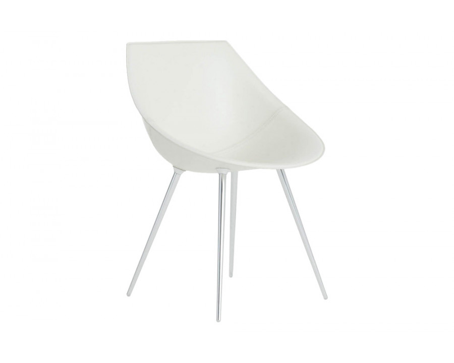 Driade Lagò Chair - White/Aluminum