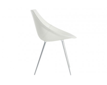 Driade Lagò Chair - White/Aluminum