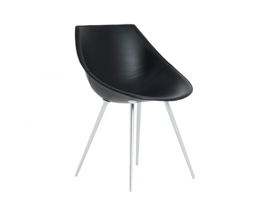 Driade Lagò Chair - Black/Aluminum