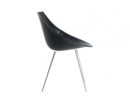 Driade Lagò Chair - Black/Aluminum