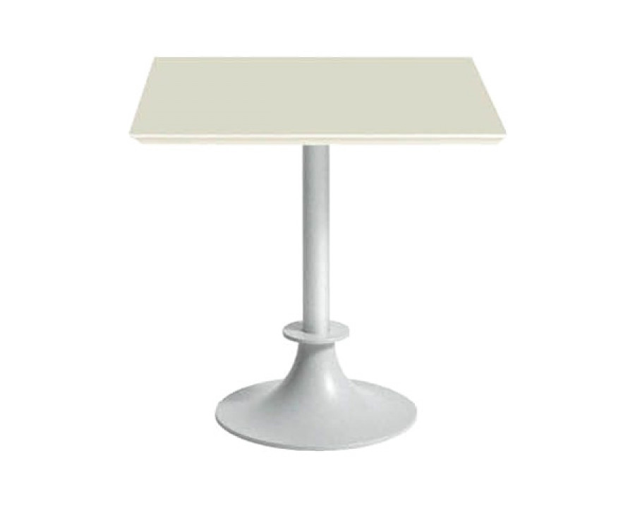 Driade Lord Yi 31" Square Table - Champagne/Gray