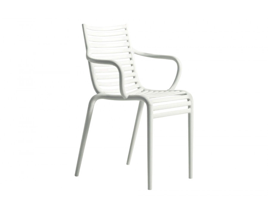 Driade Pip-E Solid Armchair - White