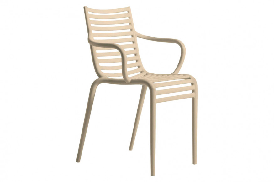 Driade™ Pip-E Solid Armchair - Carnation