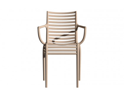 Driade™ Pip-E Solid Armchair - Carnation