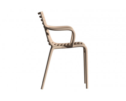 Driade™ Pip-E Solid Armchair - Carnation