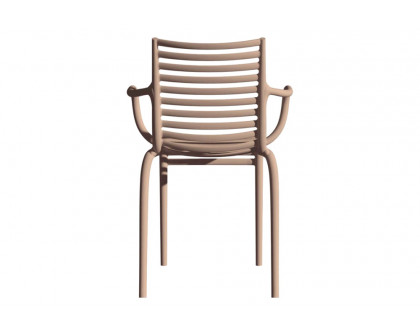 Driade™ Pip-E Solid Armchair - Carnation