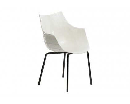 Driade Meridiana Dining Chair - White/Black