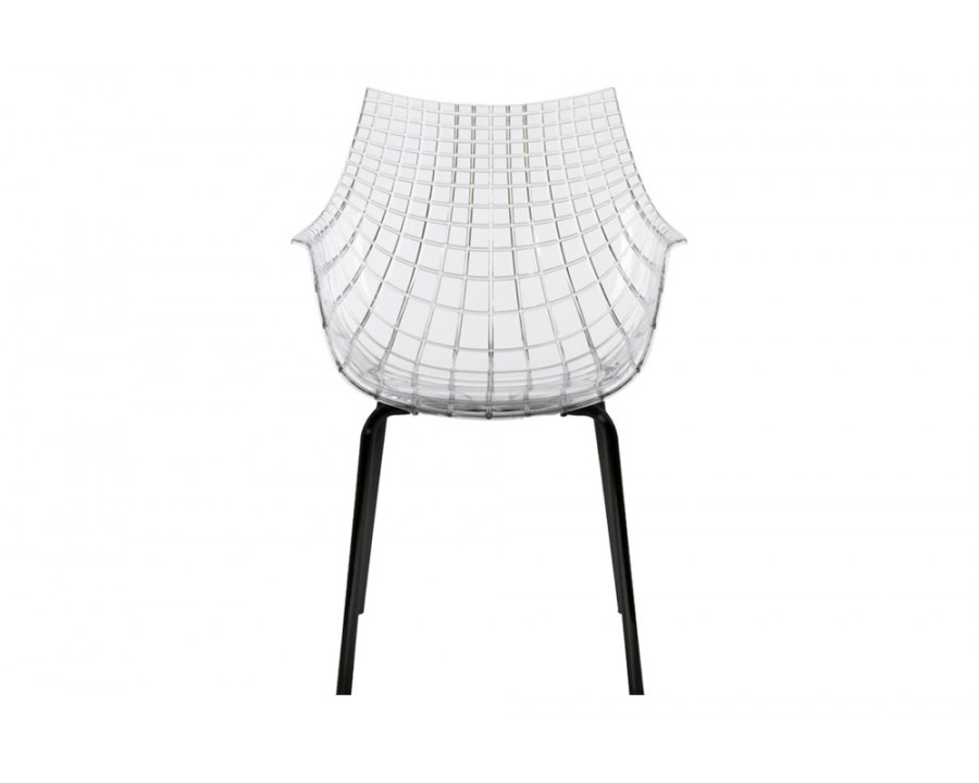 Driade Meridiana Dining Chair - Transparent/Black