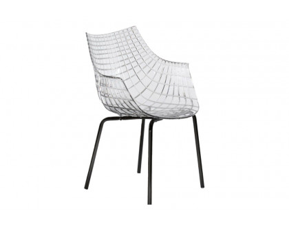 Driade Meridiana Dining Chair - Transparent/Black