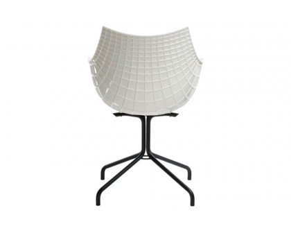 Driade Meridiana Office Chair - White/Black