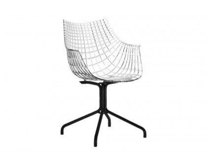 Driade Meridiana Office Chair - Transparent/Black