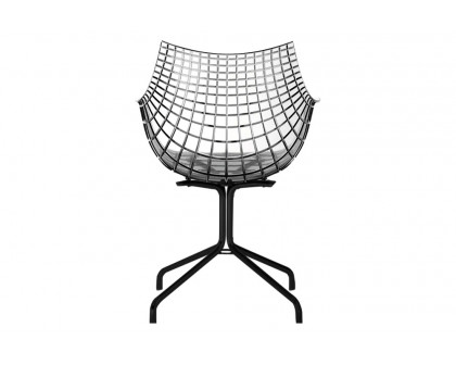 Driade Meridiana Office Chair - Transparent/Black