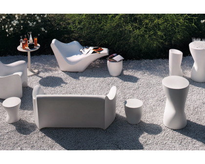 Driade Tokyo-Pop Round Side Table - White