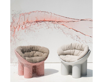 Driade™ Roly Poly Solid Armchair - Flesh