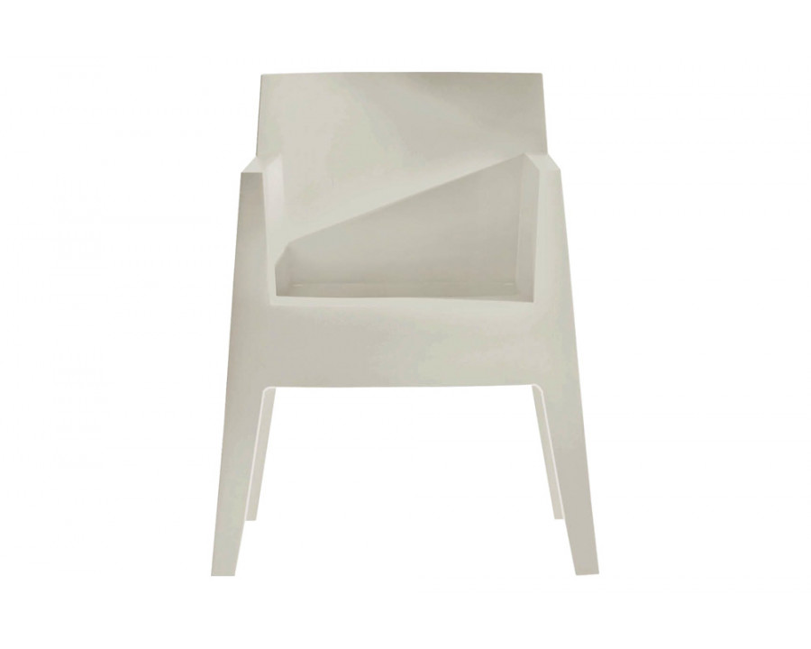 Driade Toy Solid Armchair - Light Gray