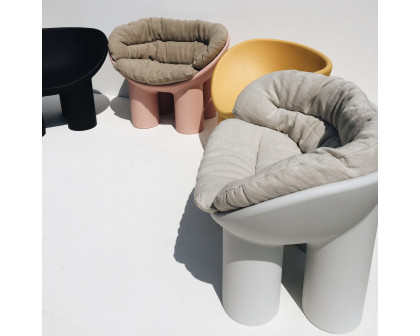 Driade Roly Poly Stationary Sofa - Concrete