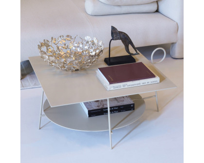 Driade Carmina Square Coffee Table - Sand