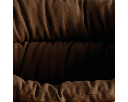 Driade™ Cushion Roly Poly Solid Armchair - Dark Brown