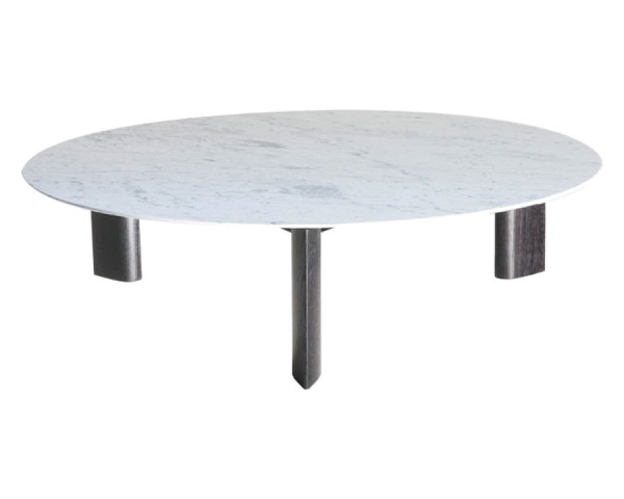 Driade Fourdrops Coffee Table - White/Charcoal