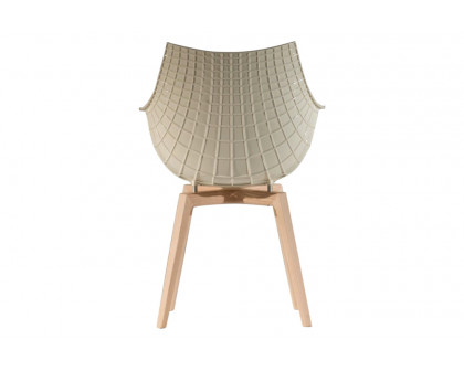 Driade Meridiana Dining Chair - White/Natural