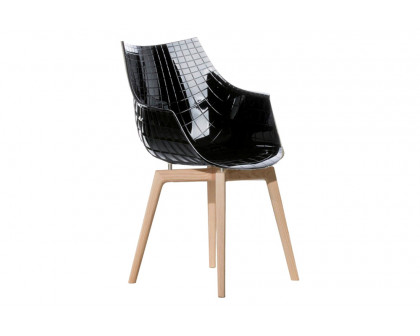 Driade Meridiana Dining Chair - Black/Natural