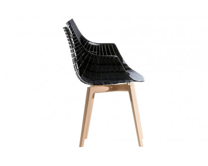 Driade Meridiana Dining Chair - Black/Natural