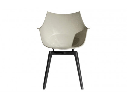 Driade Meridiana Dining Chair - White/Charcoal