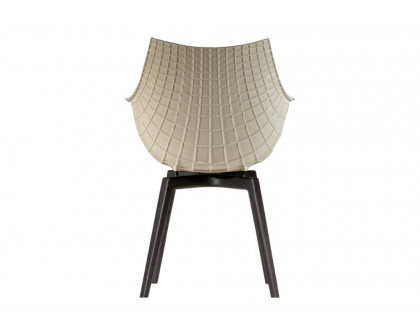 Driade Meridiana Dining Chair - White/Charcoal