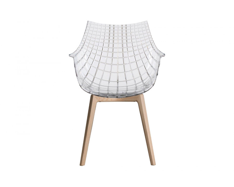 Driade Meridiana Dining Chair - Transparent/Natural