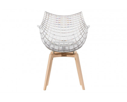 Driade Meridiana Dining Chair - Transparent/Natural