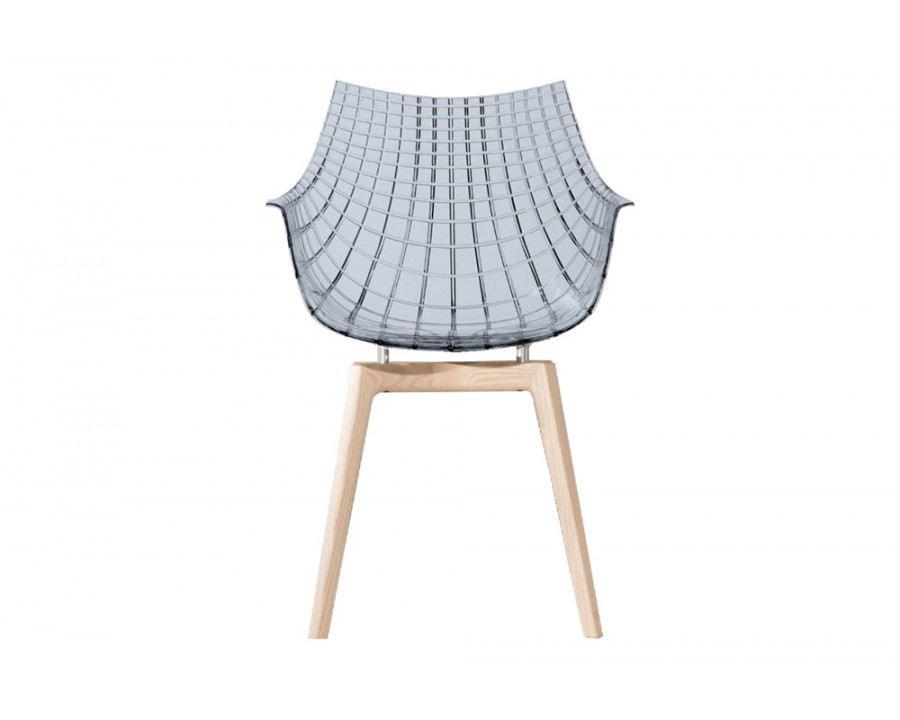 Driade Meridiana Dining Chair - Smoky/Natural